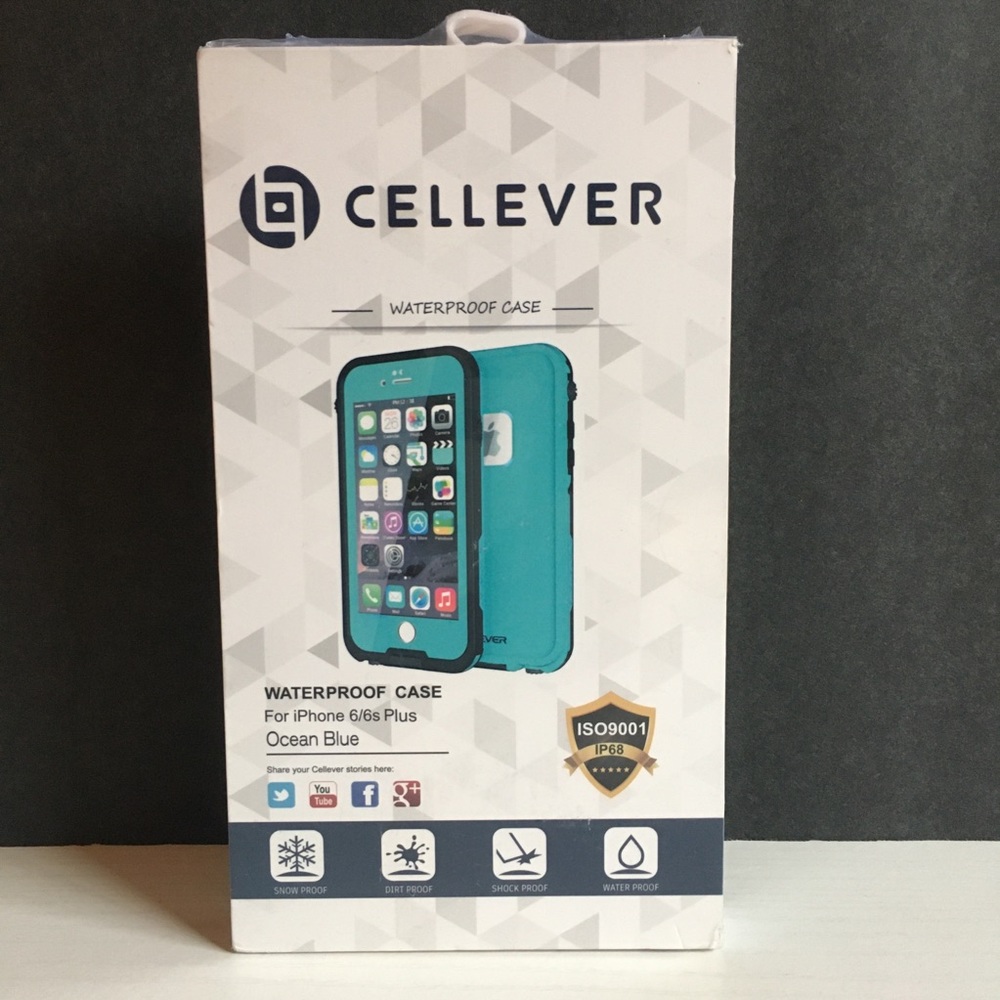 Cellever Ocean Blue Waterproof Case